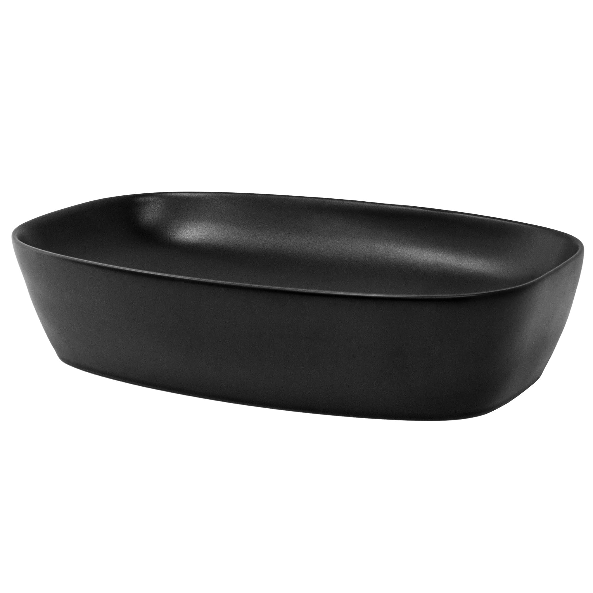 ML-Design Lavabo de Cerámica Negro Mate Redondo Ø 280 x 150 mm Con Agujero De Desagüe Lavamanos Moderno De Encimera Sobremesa De Superficie Pila Para Baño Aseo Fregadero Diseño Minimalista — view 49