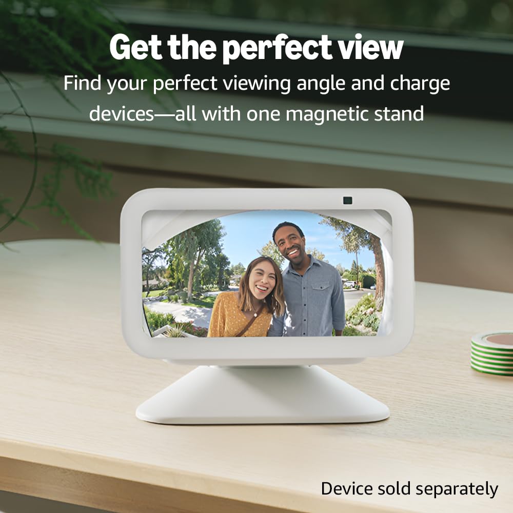 Echo Show 5 (3rd Gen) Adjustable Stand with USB-C Charging Port | Cloud Blue