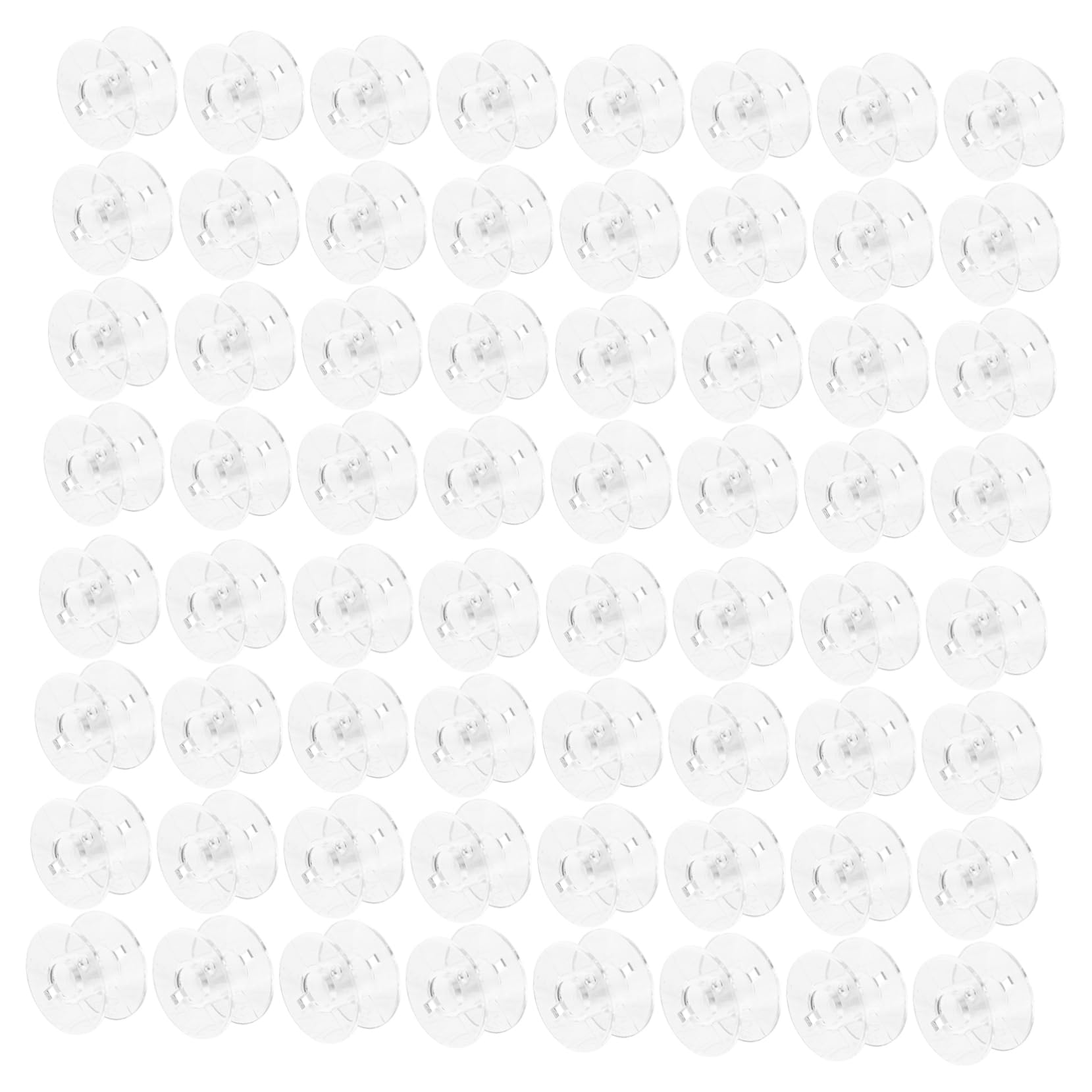 NUOBESTY100pcs 2518p Bobbin Accessories for Mini Bobbins Wear-resistant Thread Bobbins Clear Bobbins Wear-resistant Bobbins Compact Bobbins Compact Thread Bobbins Major Abs Sewing Supplies