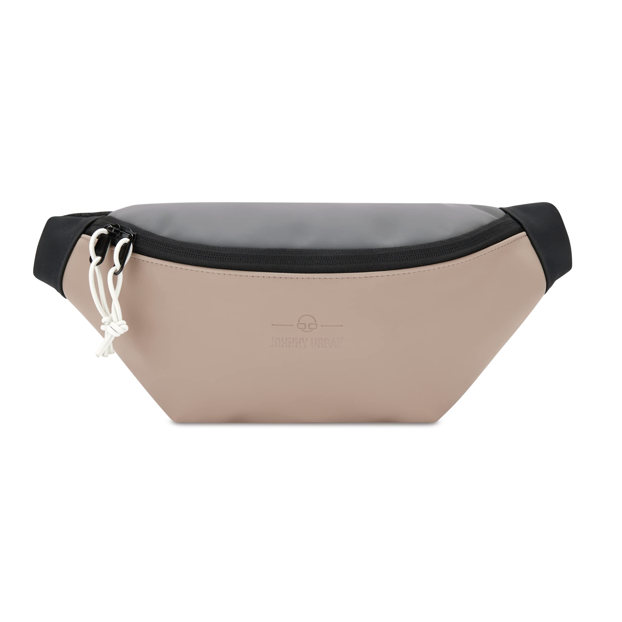 Johnny Urban Marsupio Donna e Uomo Beige - Riley - Borsa per Festival, Viaggi e Sport - Piccolo Borsello Elegante alla Moda - Impermeabile