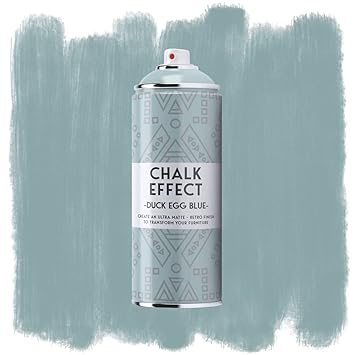 Cosmos Lac Chalk Effect Duck Egg Blue Extreme Matte Spray Paint
