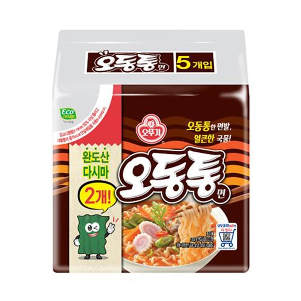 Amazon.co.jp: Ottogi オットギ 公式 オドントン麺(昆布2)（袋）40食 
