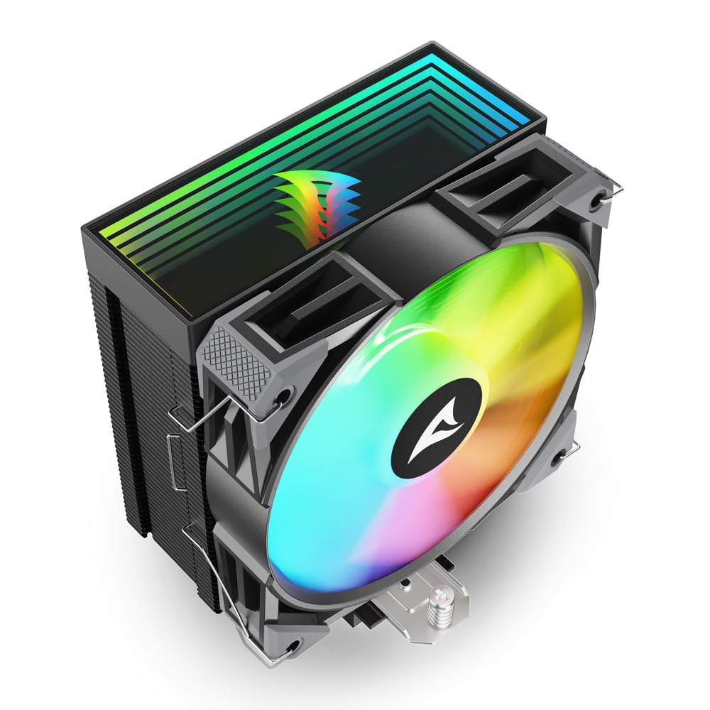 Sharkoon A40 Nero, RGB, Raffreddatore CPU