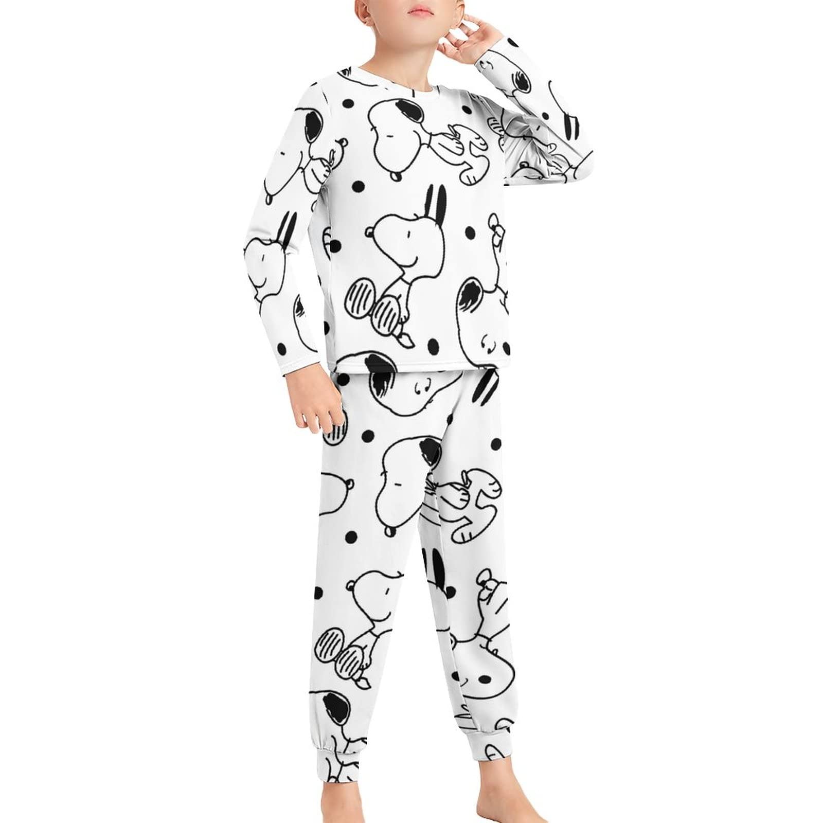Amazon.co.jp: スヌーピー パジャマ 上下2点セットナイトウェア 男の子  