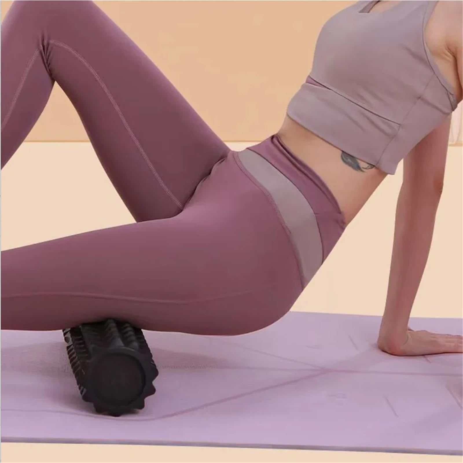Yoga Foam Roller Blocco For Massaggio Muscolare Strumenti Pilates Colonna Per Yoga(Color3)