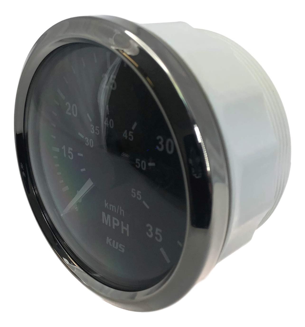 Kus Pactrade Marine Boat Hour Speedometer Gauge 0-35MPH 0-55KMH Backlight 12V