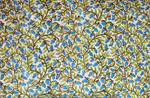 Tissu en coton imprimé par yard pour kurti robe d'été et coussin