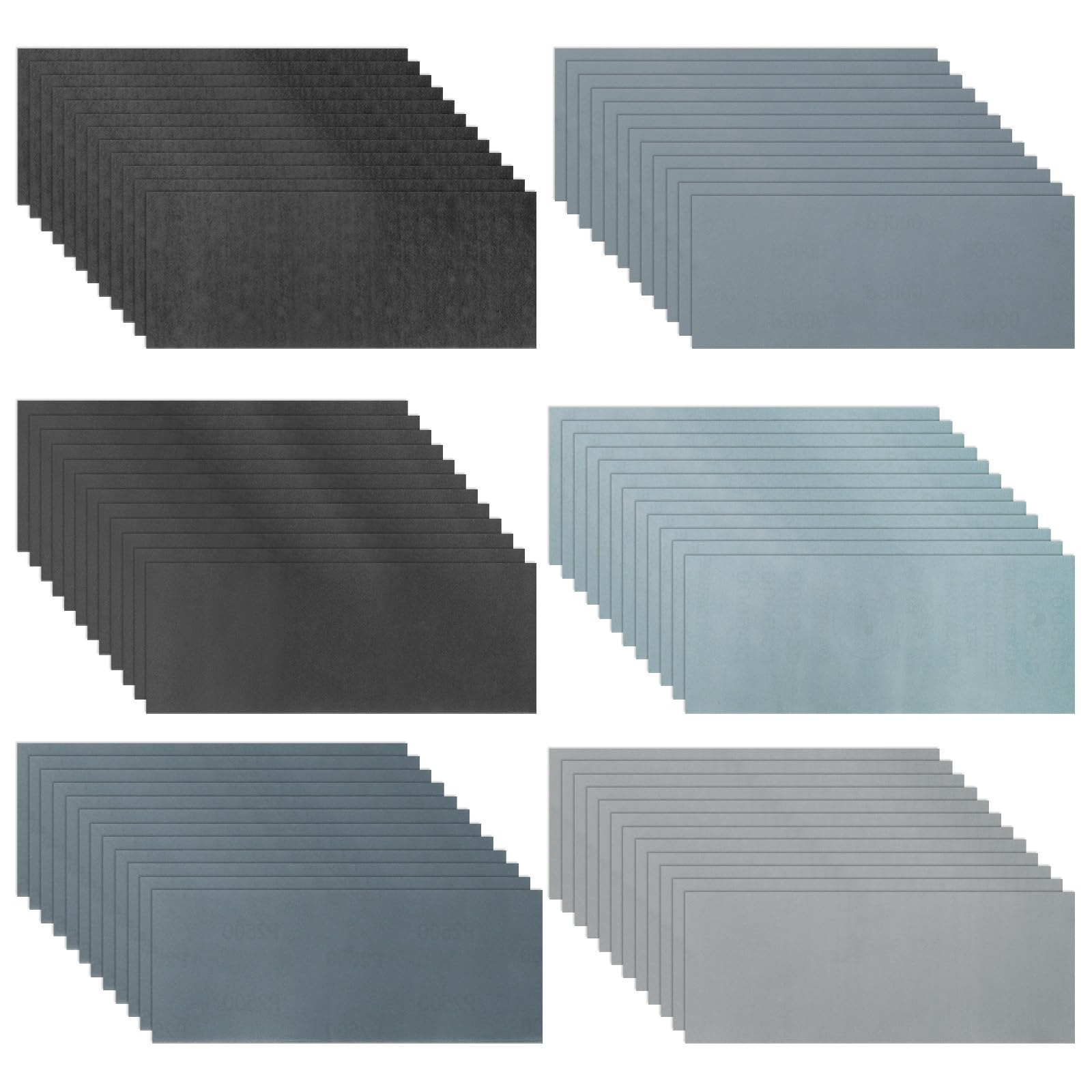 HARFINGTON Sanding Sheets - 36 Grit Assortment -8