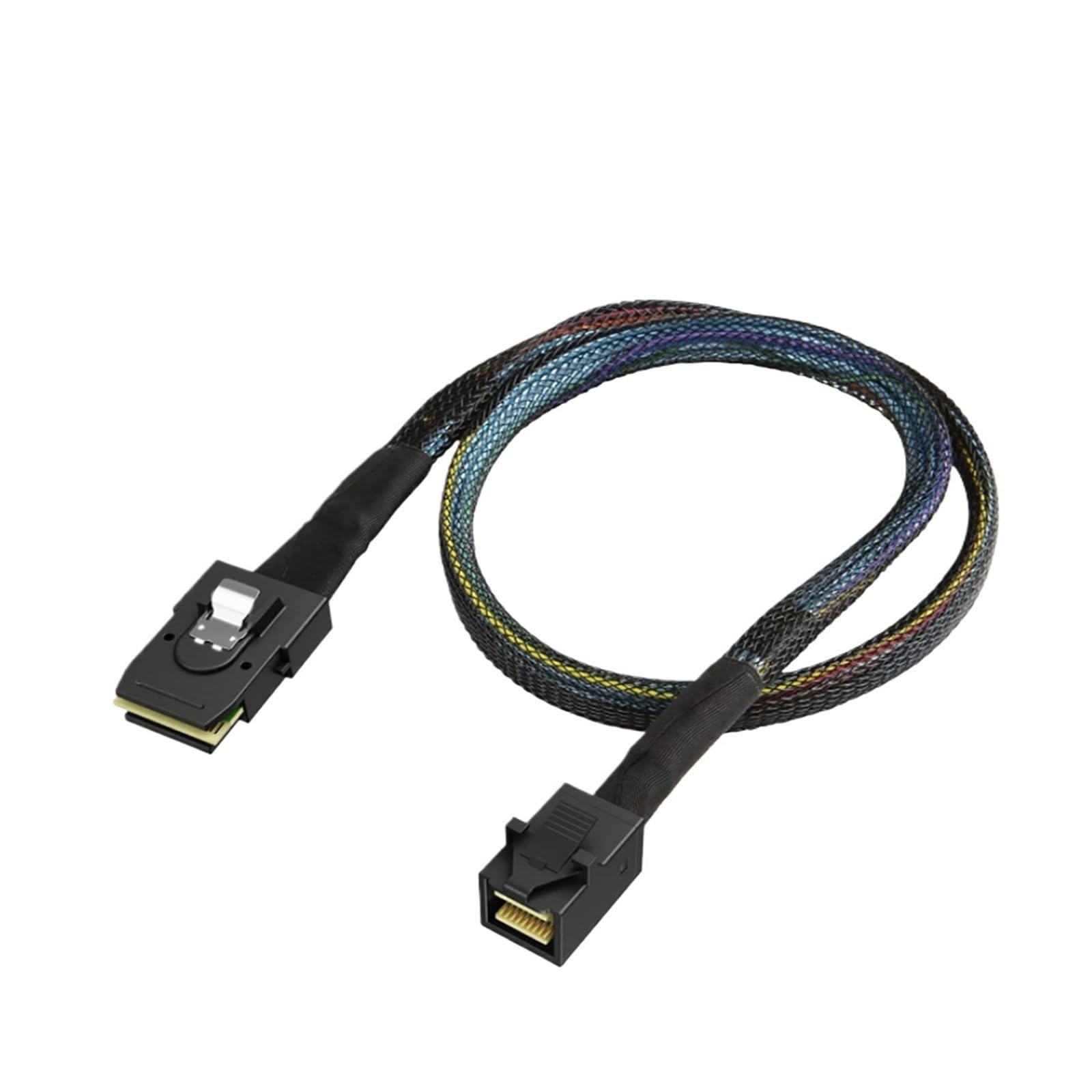 ZHANGLH - Cable de corte SFF-8087 a mi ni S*A*S HD SFF-8643 (1,0 m)