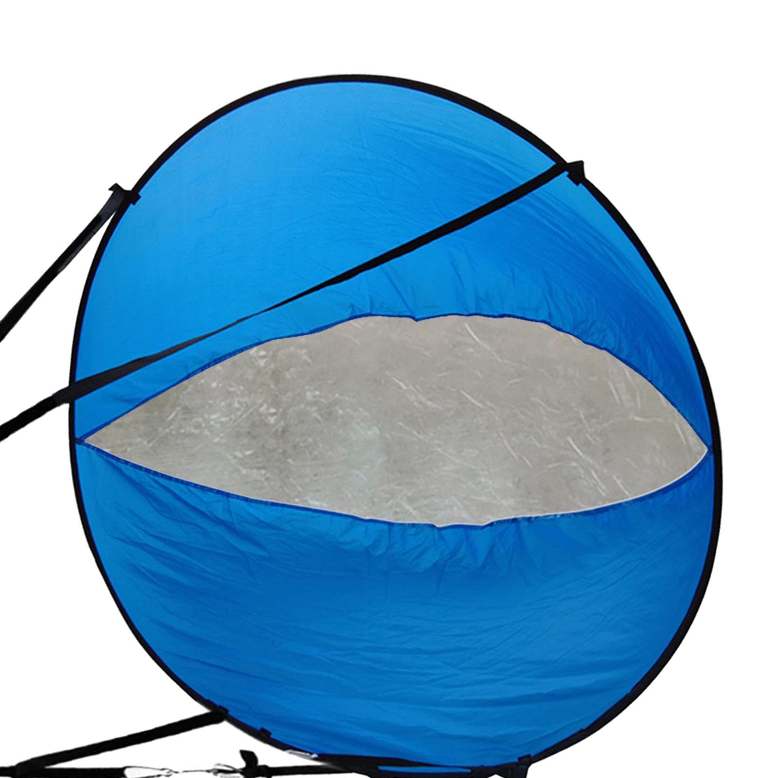predolo Kayak Segel Windsurf Segel PVC Fenster Faltbar Zubehör für Kajak Boot Kanu Schlauchboot Expedition Reisen Abenteuer