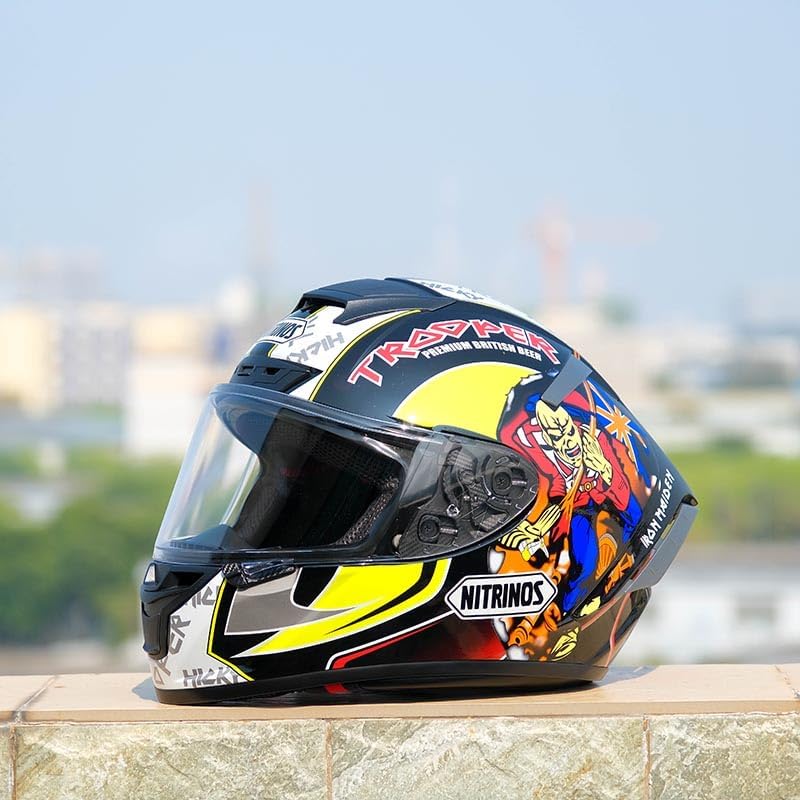 Miniatura 5 de Casco de motocicleta de cara completa X14 HICKYMAN Riding Motocross Racing Motobike Casco de Motocicleta