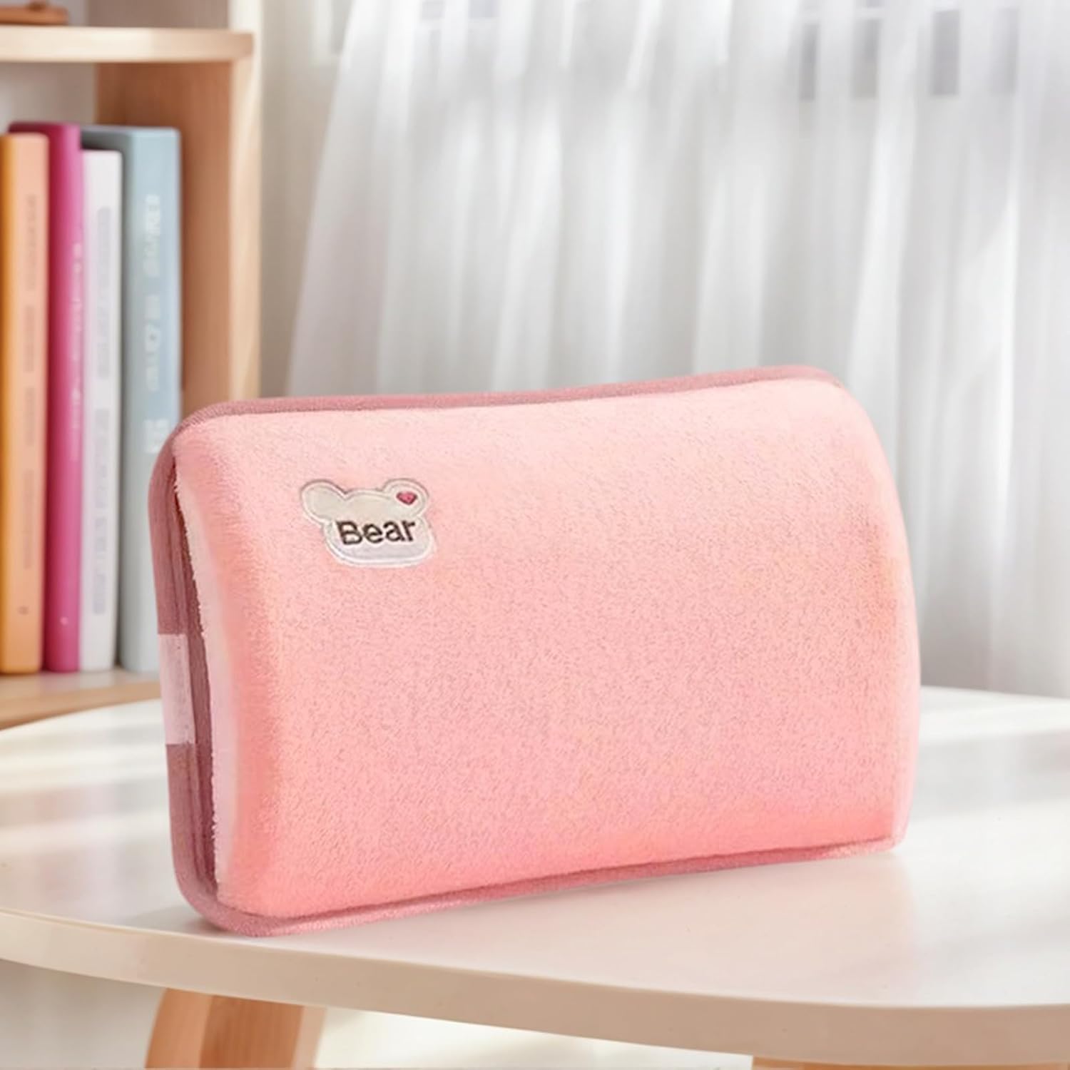 Electric Hot Water Bag - Rechargeable Leak Proof Hand Warmer with Plush Cover | Adjustable Temperature for Period Cramps, Muscles, Neck, Legs, Waist, Belly, and Full Body Comfort