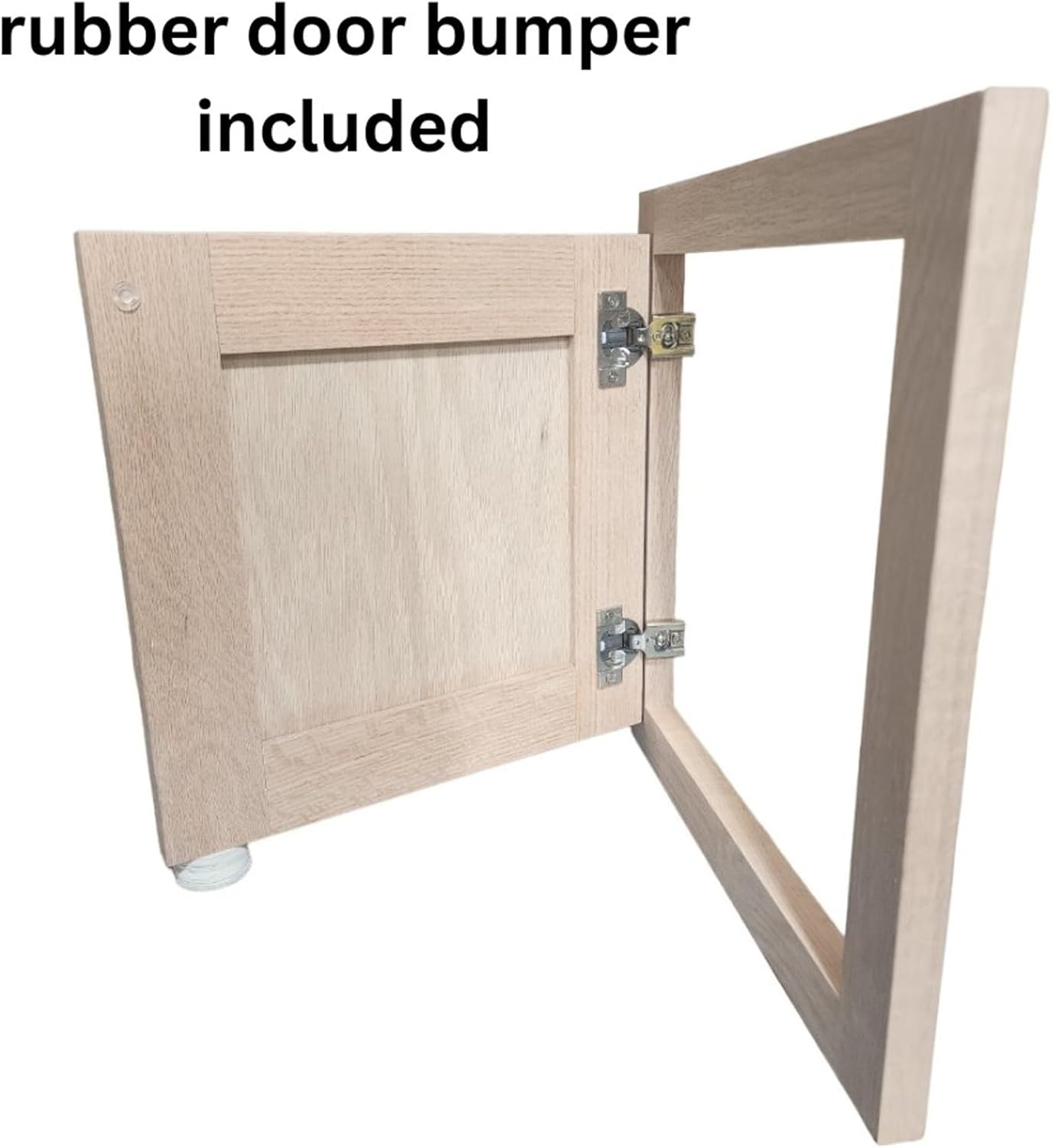 Fast-Shipped-Filters 9x12 Oak Wood Laundry Chute Door – Unfinished Solid Oak Shaker Style Access Panel – Wall or Attic Clothes Chute Door – Made in USA