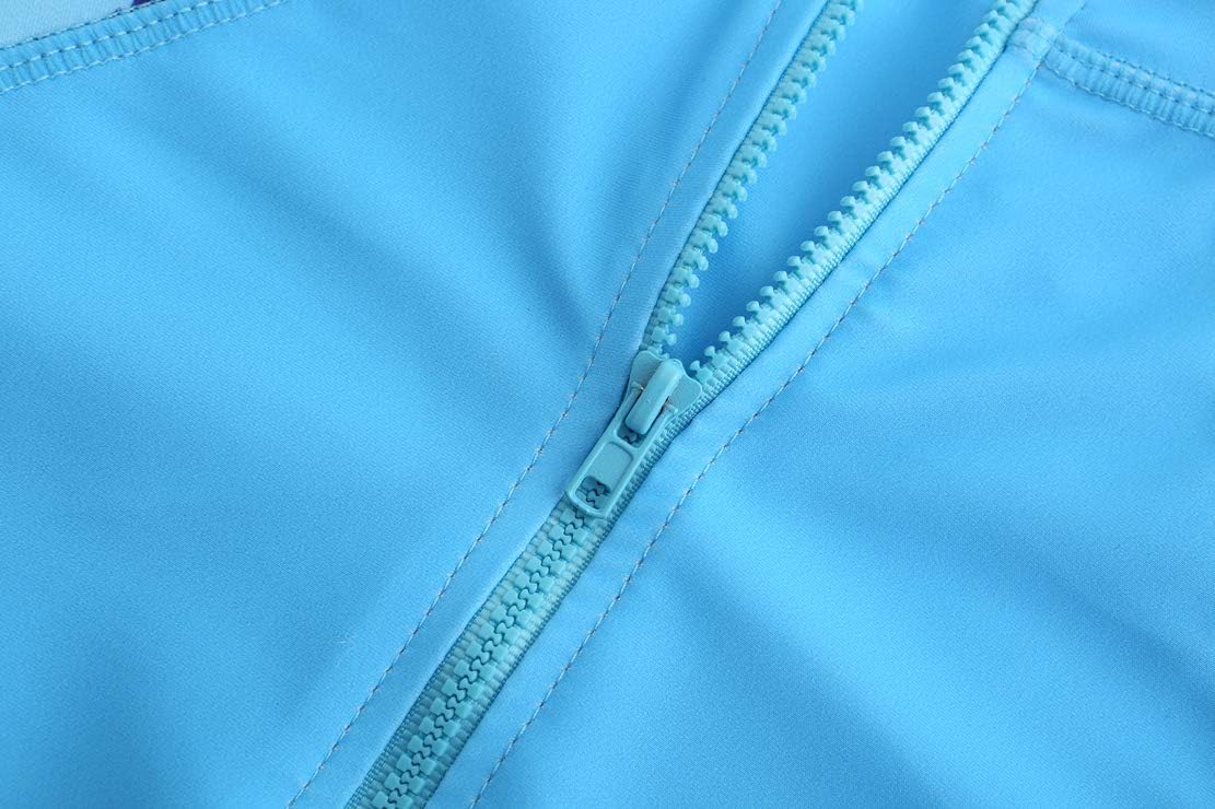 Baby Boys Kids Swimsuit Toddlers One Piece Zipper Swimwear with Hat Rash Guard Surfing Suit - Image 4