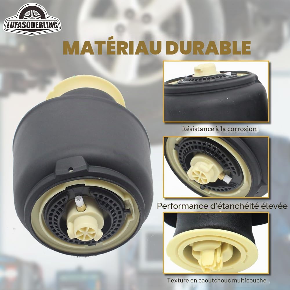 2x Ressorts Pneumatiques Arrière pour BMW Série 5 F07 GT F10 F11 535i 535iX 530d 530dX 550i 550iX Gran Turismo 37106781827 37106781828 37106781843 37106781844 37106784378 37106784380