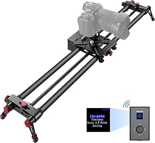 Neewer 100 cm zmotoryzowany przetwornik aparatu, 2,4 G, napęd węglowy, szyna Dolly, obsługuje tryb wideo, zdjęcia poklatkowe, poziome, ścieżki i 120° zdjęcia panoramiczne