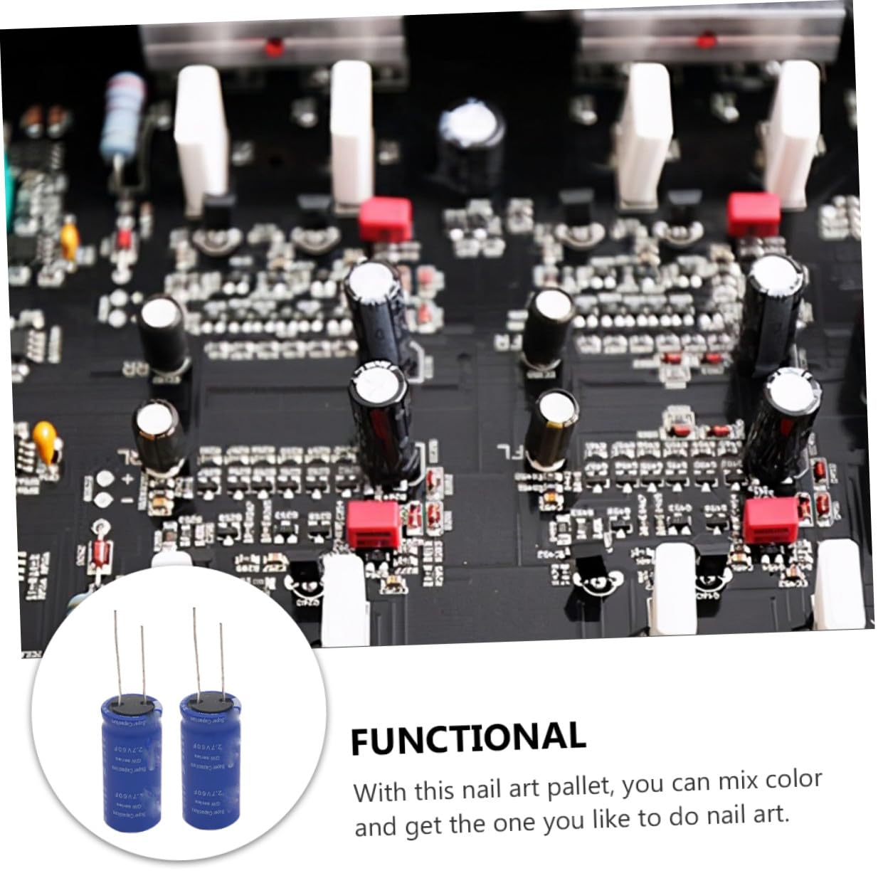 2.7v 60f Supercapacitor Rectifiers Capacitor for Automobile Electronics, High Stability Car Super Condenser Suitable for Industrial Electrical Applications