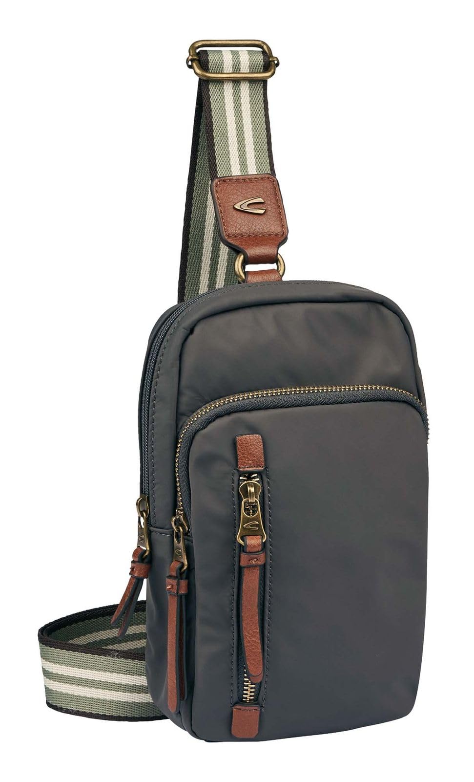camel active Women's Bari Sling Backpack, gray, Medium