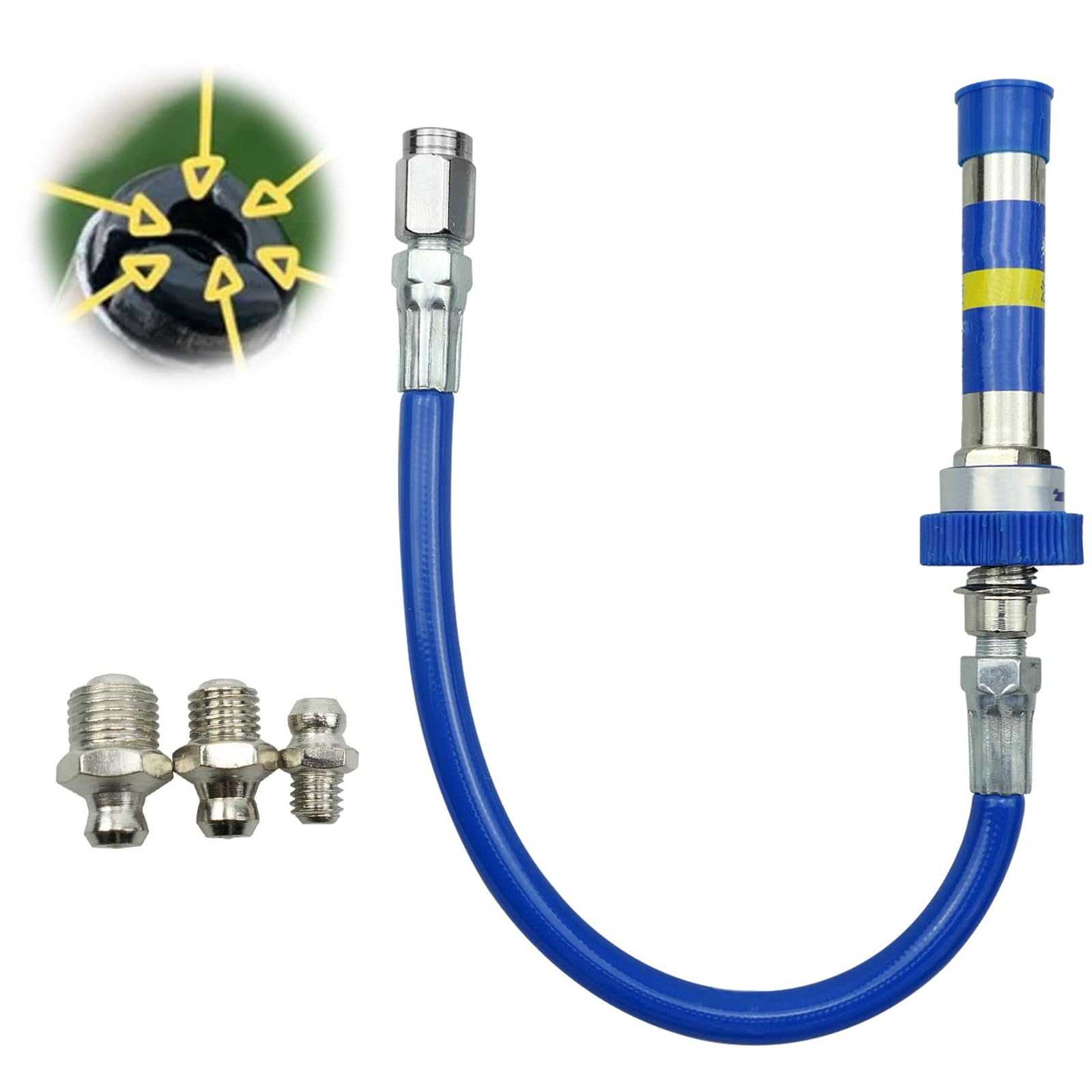 Buy High Pressure Grease Coupler 2024 Upgrade 8th Generation Heavy