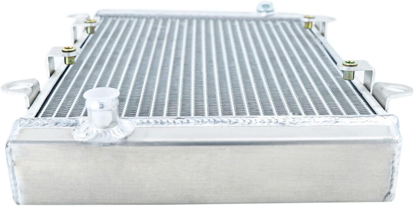Full Aluminum Radiator Compatible for 2005-2010 Kawasaki KVF650丨2004-2006 KVF700 Prairie 700
