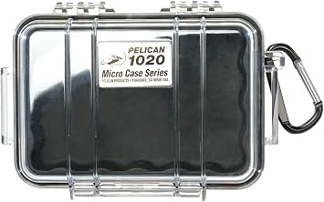 Pelican 1020 Micro Case Black/Clear