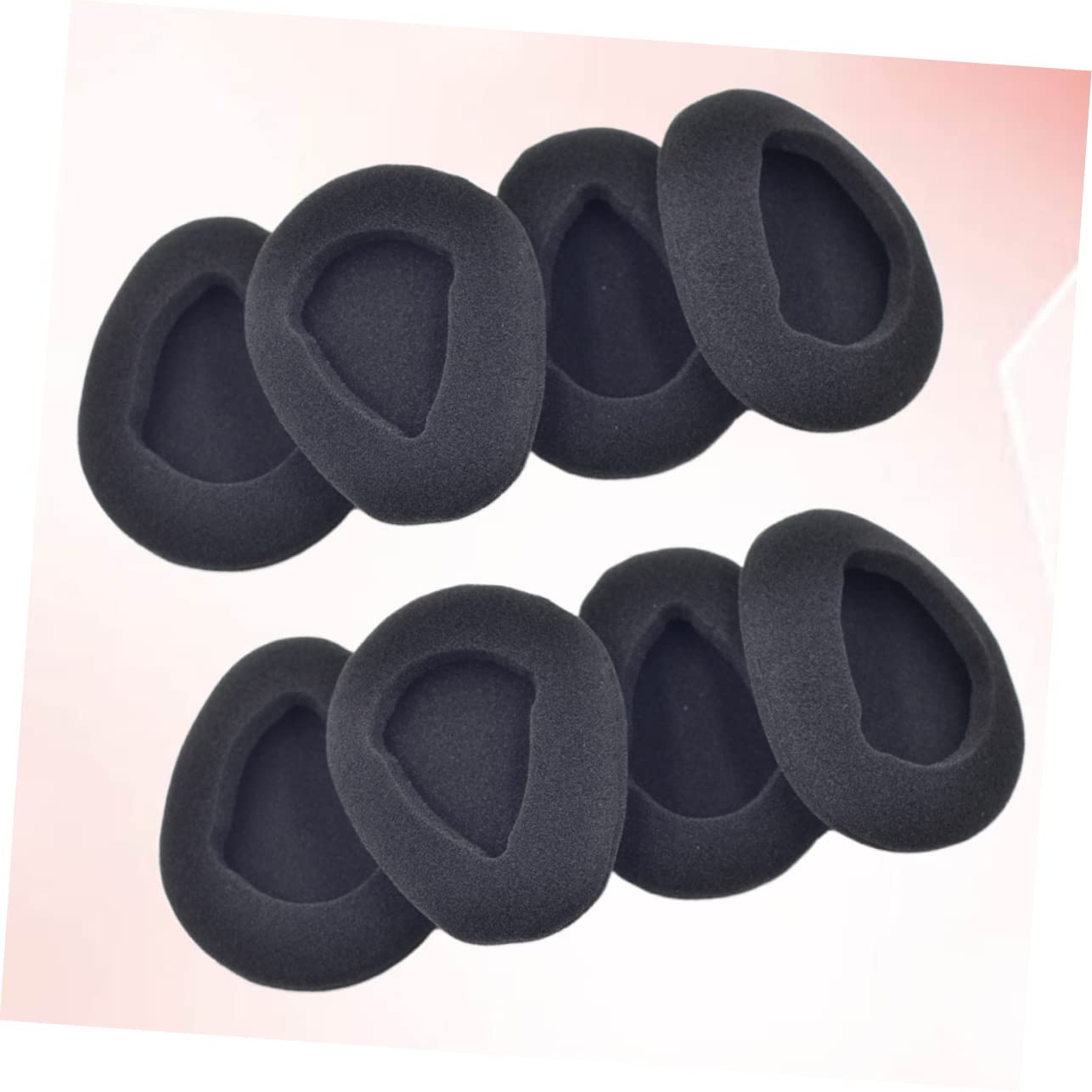 Lurrose 3 Series Almohadillas De Esponja para Auriculares Cojines De Repuesto para Mayoría De Auriculares Y Limpieza Compatible con Diversos 8 Piezas X 3