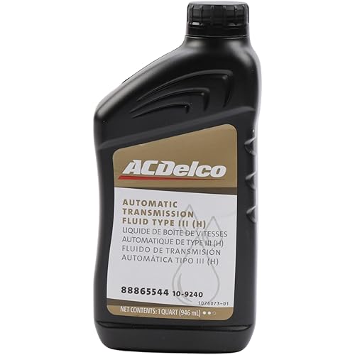 ACDelco Gold 10-9240 (88865544) Type III (H) Automatic Transmission Fluid - 1 qt (Pack of 1)