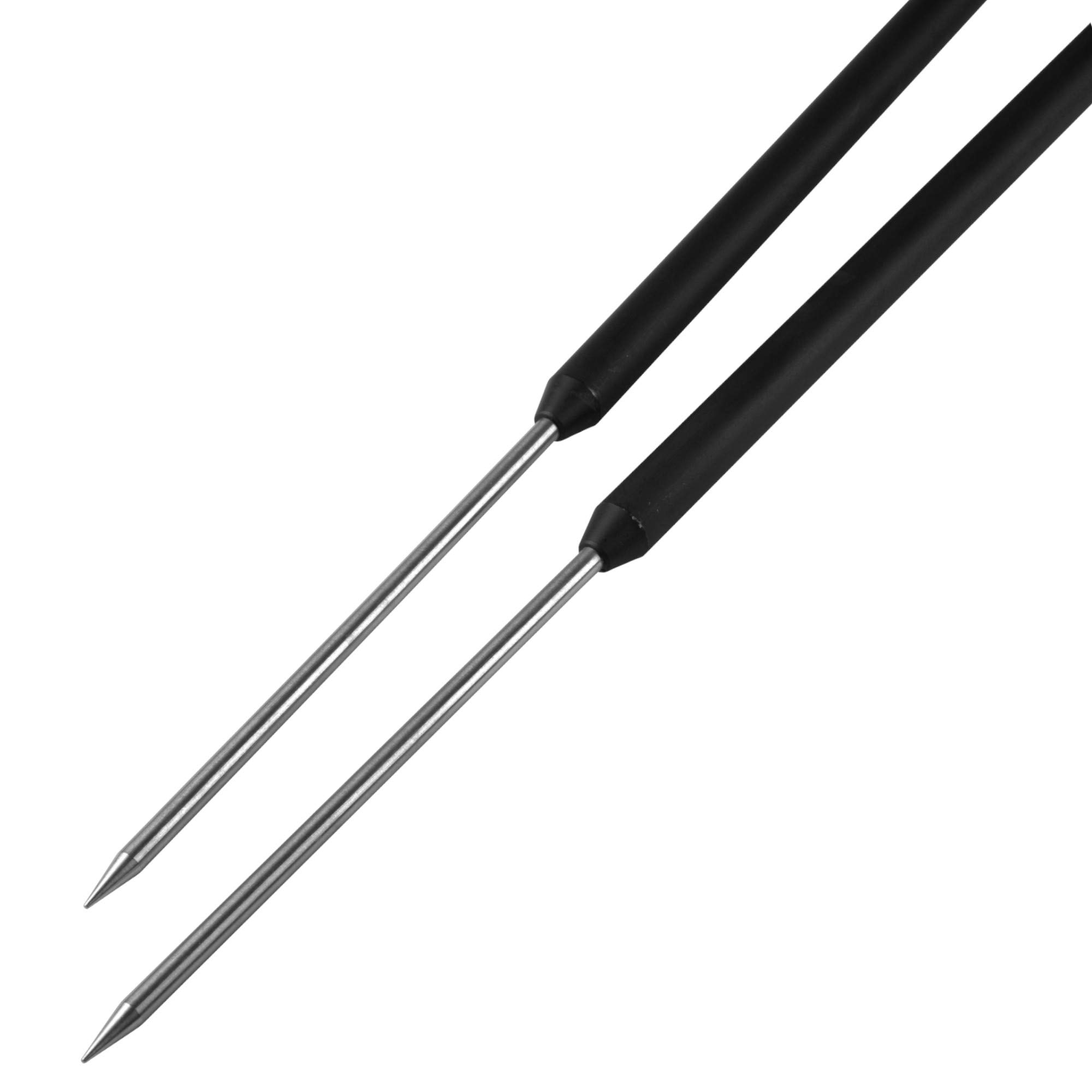 Cresta Spiked Measure Sticks – 2 varillas de medición + 5 m de cuerda para alimentador, medidor de distancia para pesca alimentadora, varillas para medir la cuerda de alimentación