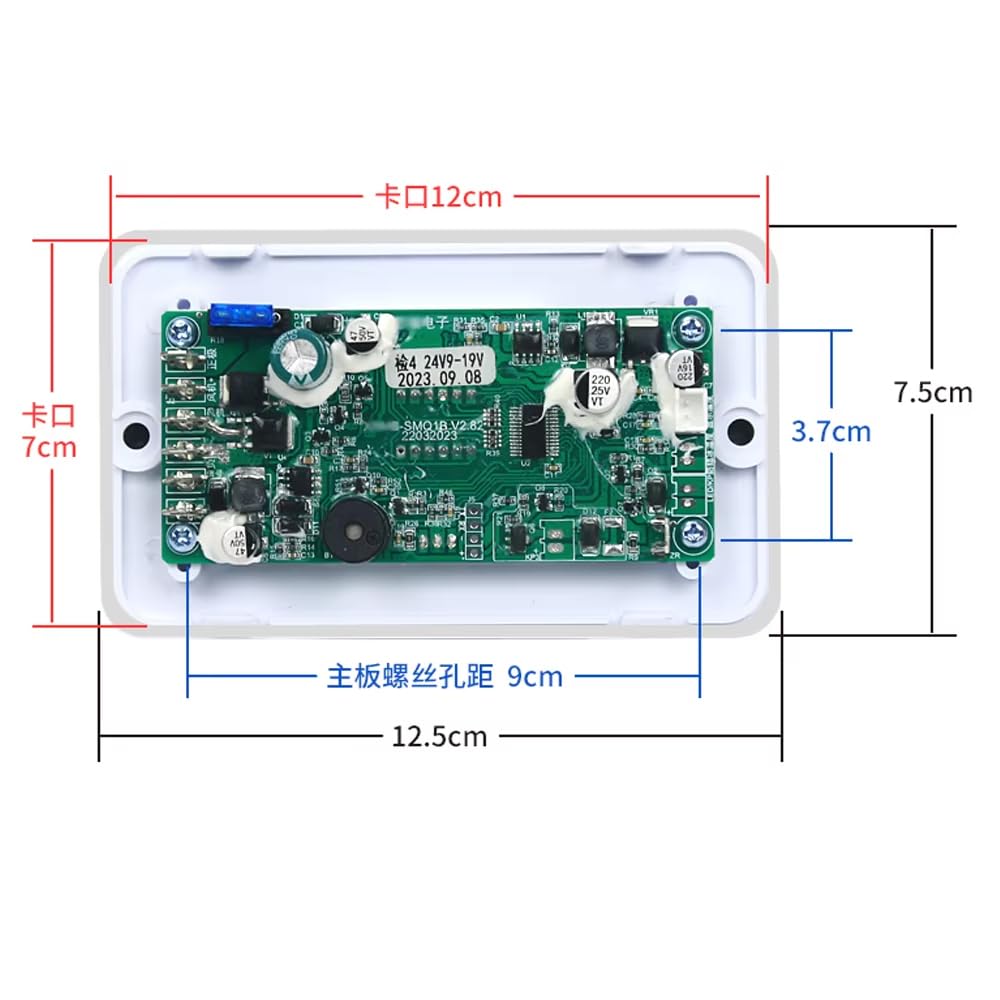 Pannello di controllo universale per aria condizionata con inverter elettrico per parcheggio (12 V)