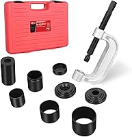 Nilight 10-Piece Ball Joint Press Kit with 4x4 Adapters - Remove & Install Tool for 2WD/4WD Cars Trucks