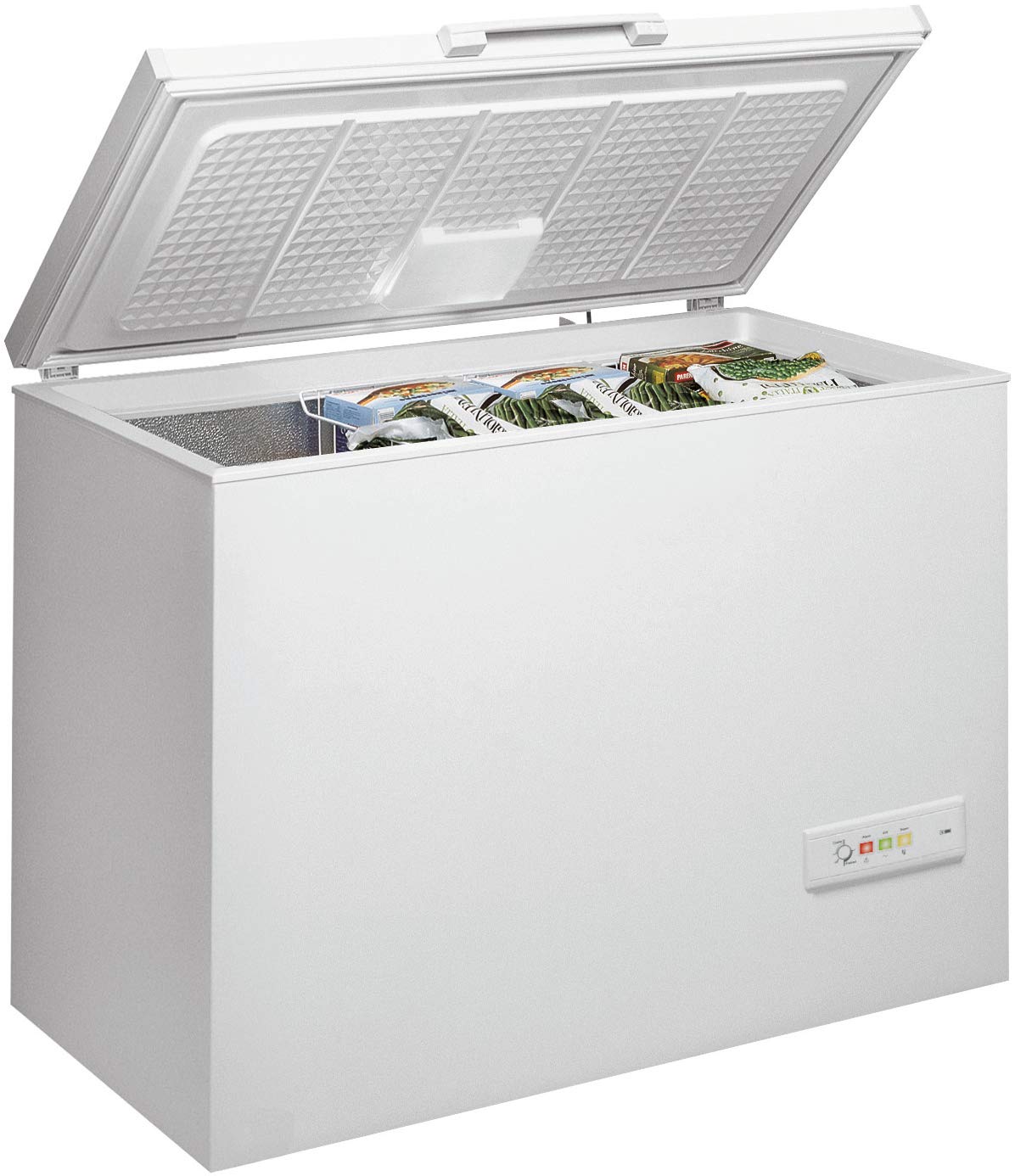 Privileg PFH 606 Gefriertruhe / Nutzinhalt 312 L / Cool or Freeze / Supergefrierfunktion / Door Balance/ Innenbeleuchtung / Kindersicherung, Weiß