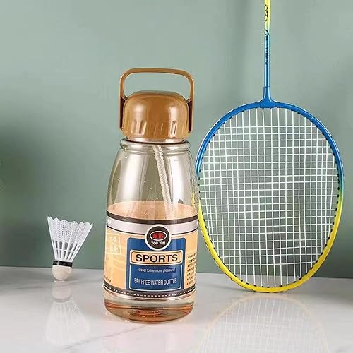 Miniatura 2 de WEIRUIFANZHI Botella de agua grande de 67 onzas con colador de frutas y pajilla, botella de filtro de agua sin BPA a prueba de fugas para gimnasio