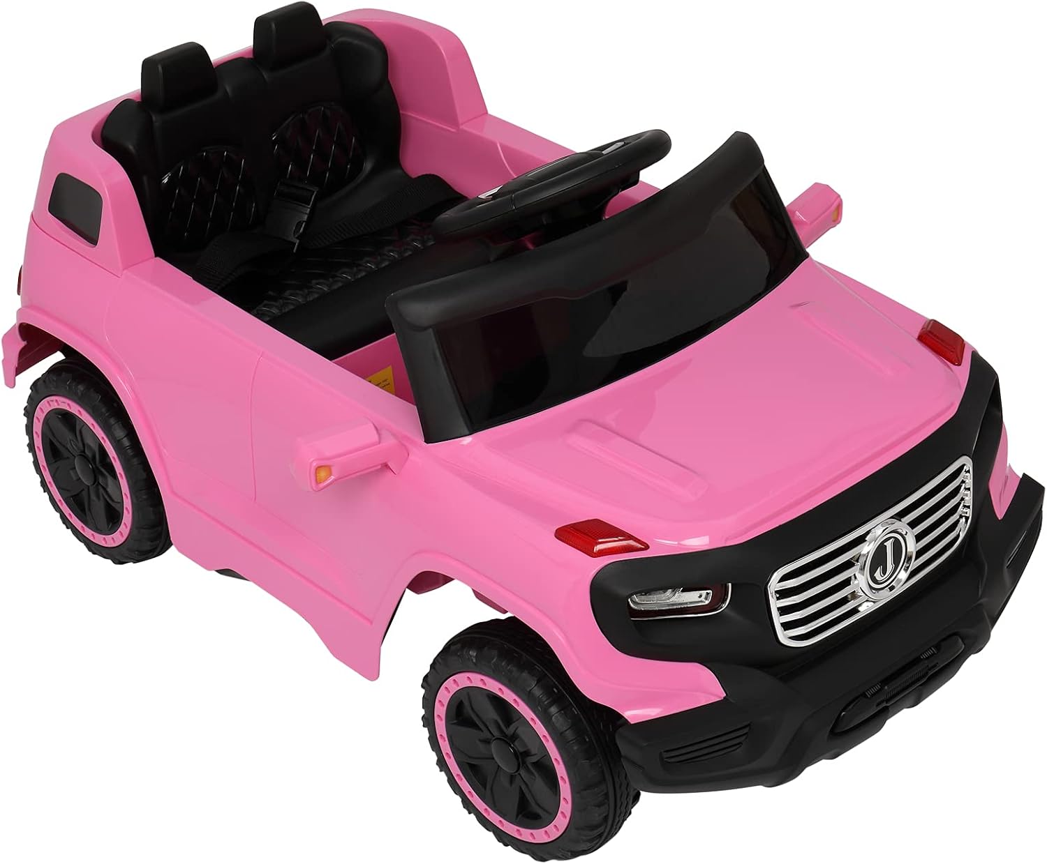 Pink 6V Kids Ride-On Truck with Remote Control