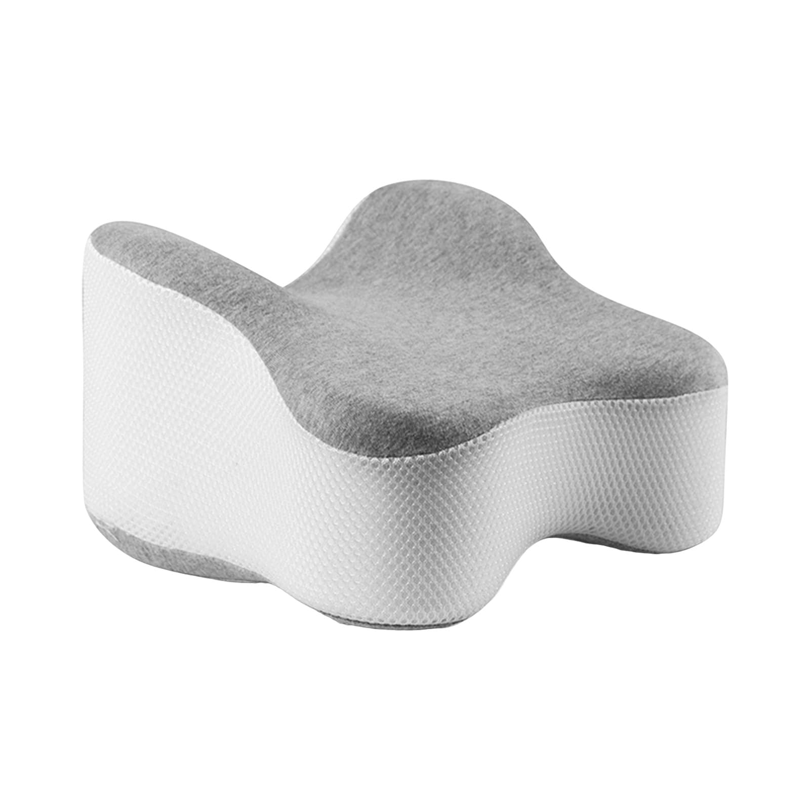 sodeber Knee Pillow Breathable Washable Cover Memory Foam Thigh Cushion for Resting and Side Memory Foam Knee Pillow for Relief