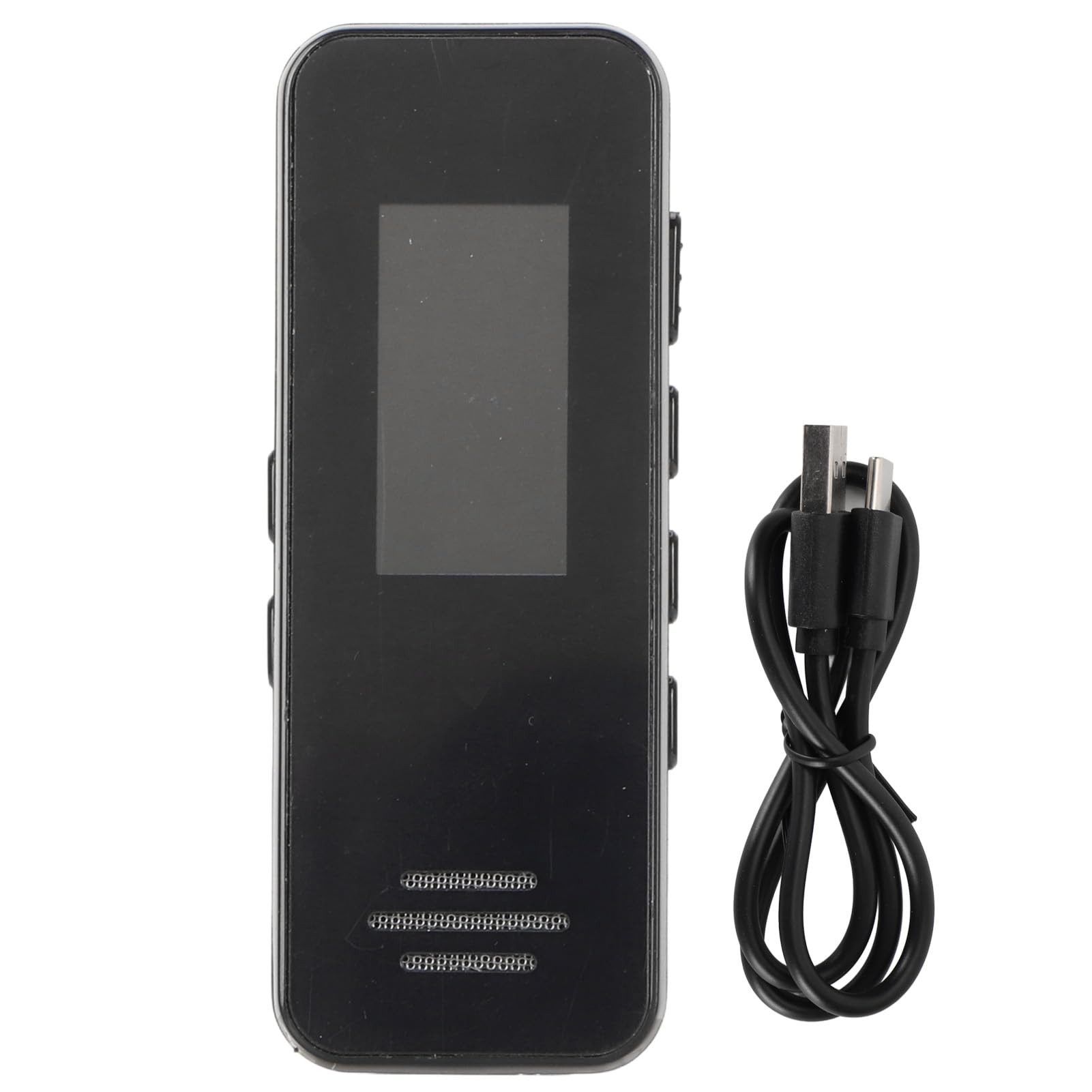 Grabadora de Voz Digital de 32 GB, Reproductor MP3 Portátil con Clip Trasero 5.2 y Pantalla HD de 0,96 Pulgadas