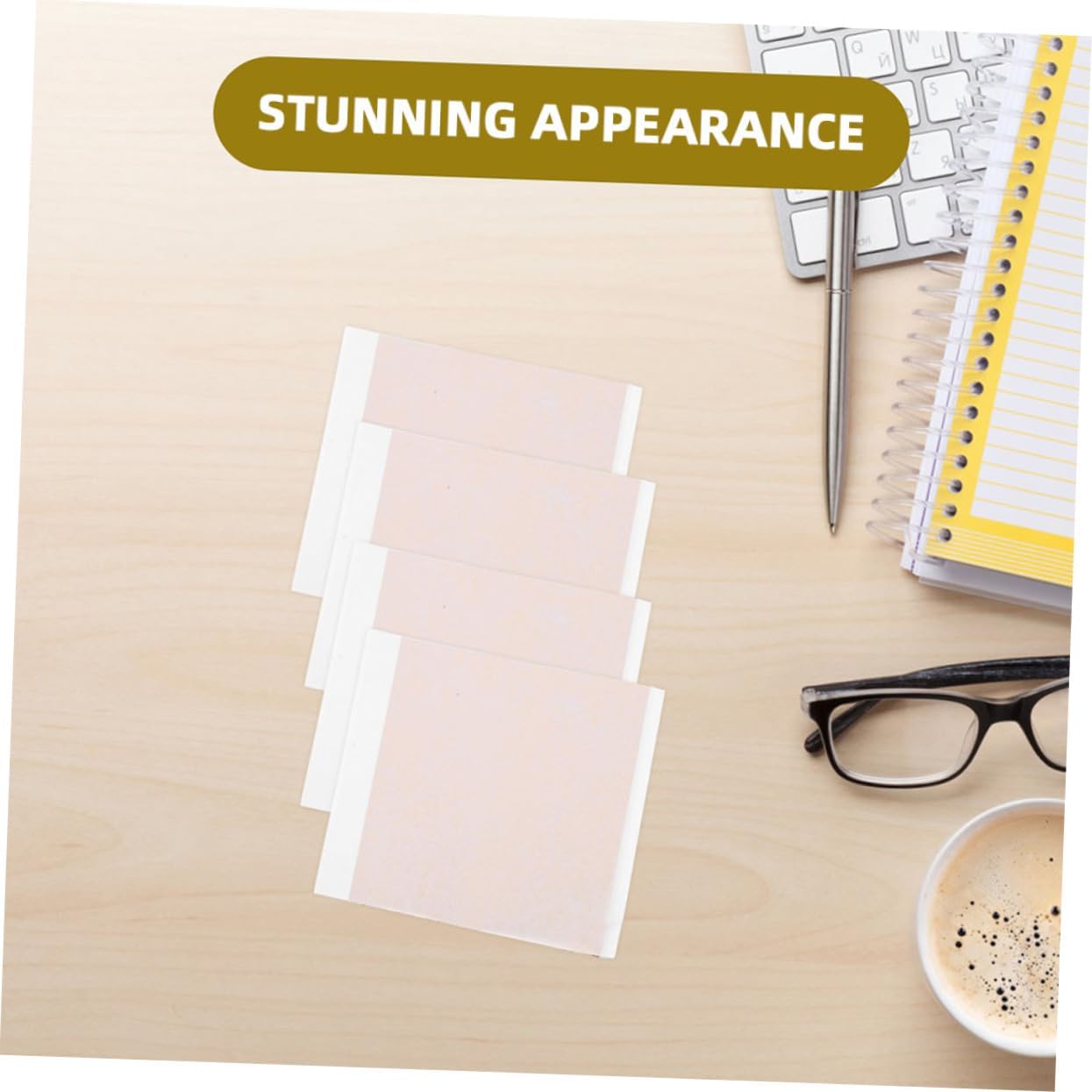 EPIGEIST 200pcs Gold Foil Sheets for Gilding and Crafts Imitation Paper for Painting Art Projects and Home Decorations