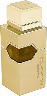 Al Haramain L'Aventure Gold - Perfume for Women and Men - Floral Fruity Fragrance with Timeless Notes of Bergamot, Rose an...