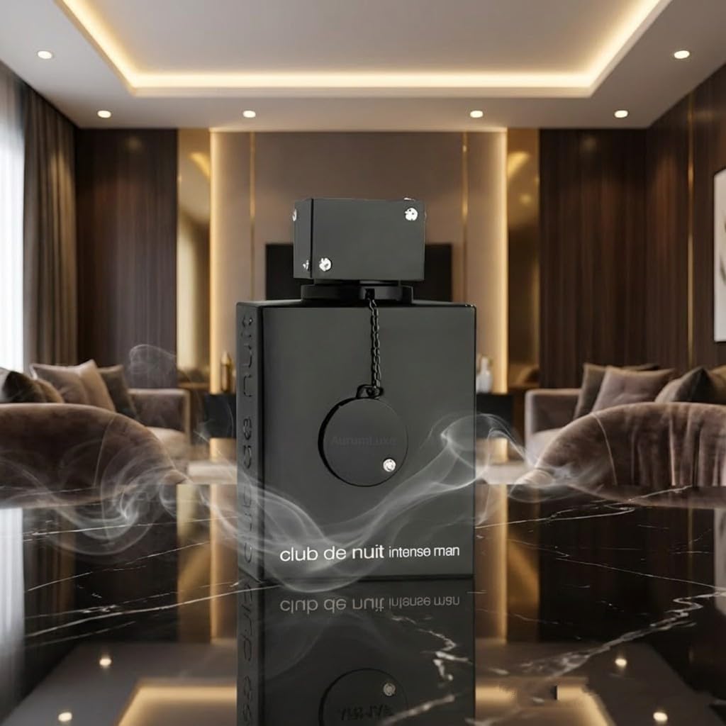 AURUMLUXE Club de Nuit, Perfumes Arabes Hombre, Perfumes Hombre, Regalos Originales para Hombre, Colonia Hombre, Perfume Arabes Originales, Eau de Parfum 105 ml Club de Nuit Intense Man