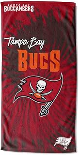 Northwest NFL Tampa Bay Buccaneers Unisex-Adult Beach Towel, 30" x 60", Psychedelic