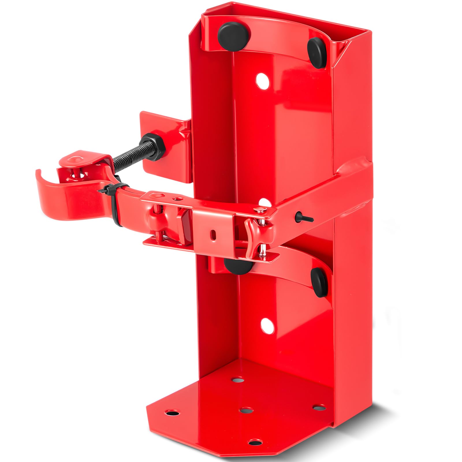 Zonon Soportes de metal resistentes para extintor de incendios, soporte de pared para extintor de incendios para el hogar, garaje, escuela, RV, vehículo, barco, camión (1 unidad, 5 libras)