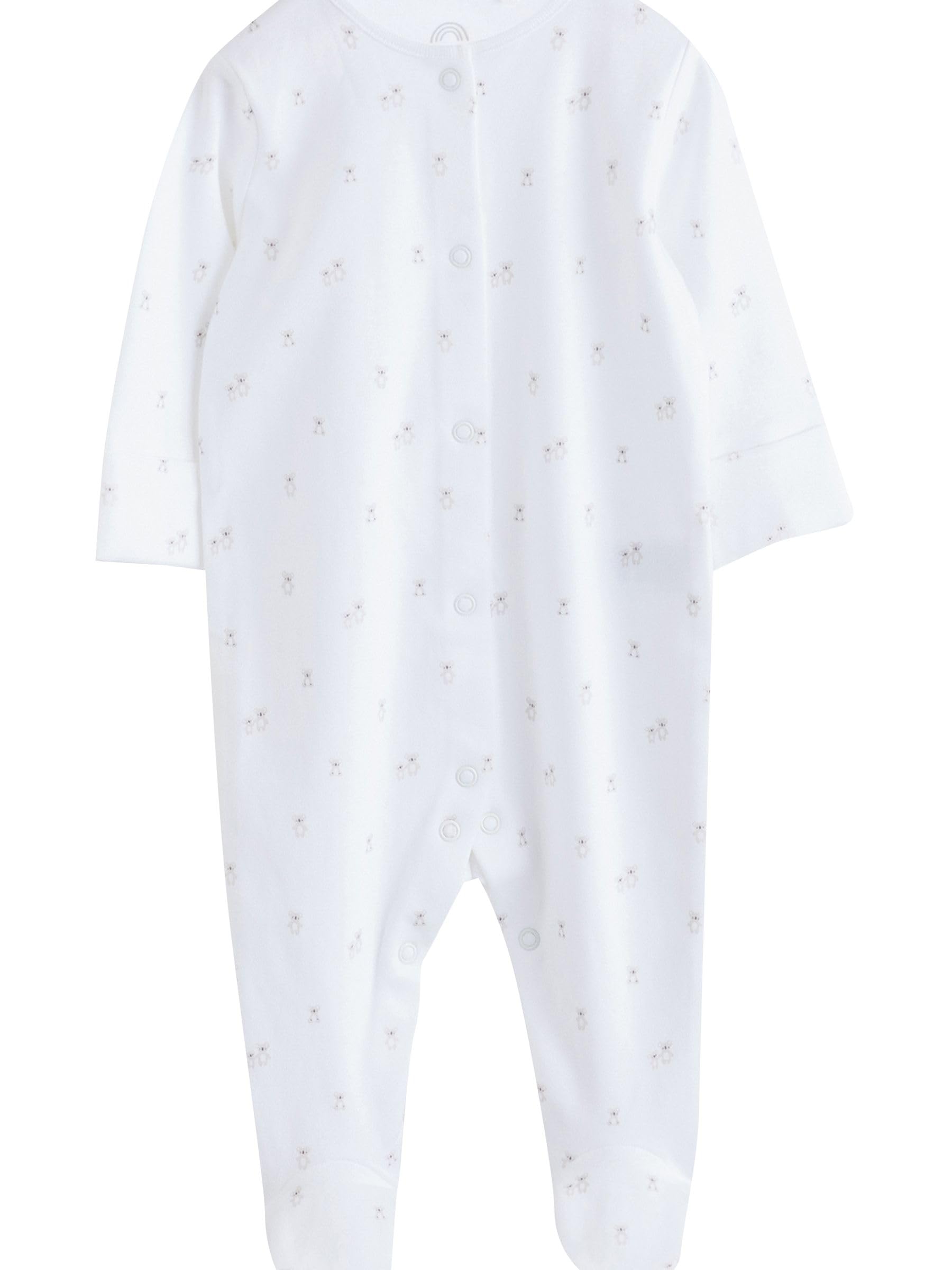 NEXT Noworodki unisex Zestaw 7 par śpiochów niemowlęcych zapinanych na zatrzaski