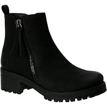 Bjorndal Judy - Womens Casual Chelsea Slip-On Lugged Ankle Boots