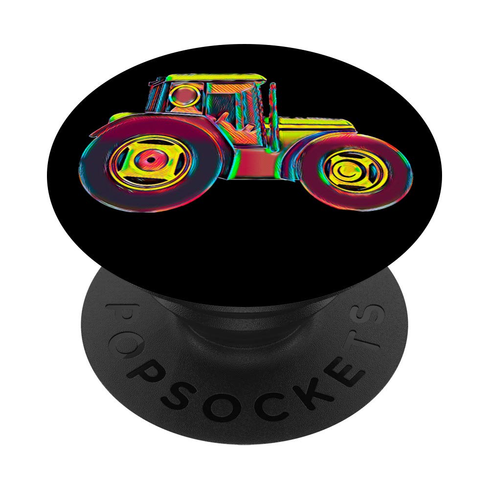 Tractor Farming Auto Equipment PopSockets Grip and Stand for Phones and Tablets