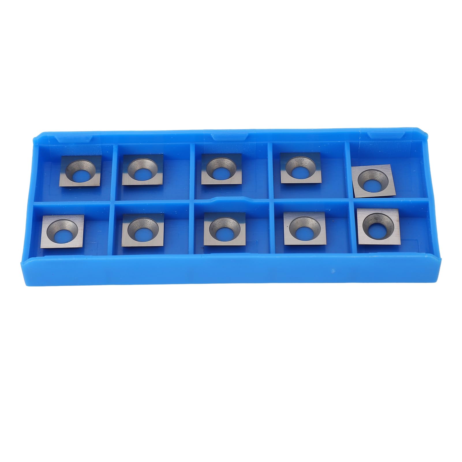 Lames de Fraise 4 Bords de Coupe, Inserts Rotatifs, Paquet de 10 pour les Surfaces en Bois, Rabotage (10 * 10mm