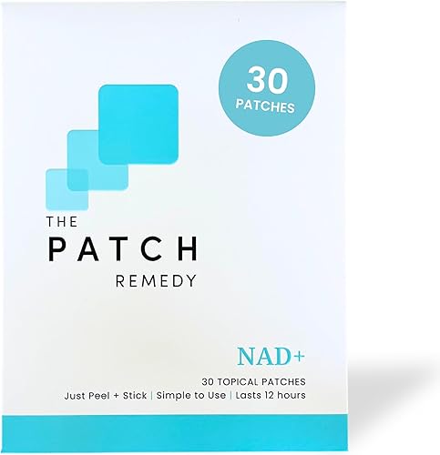 The Patch Remedy Parche NAD+ - NMN, resveratrol, CoQ10, NAC, Astaxantina, PQQ  30 parches