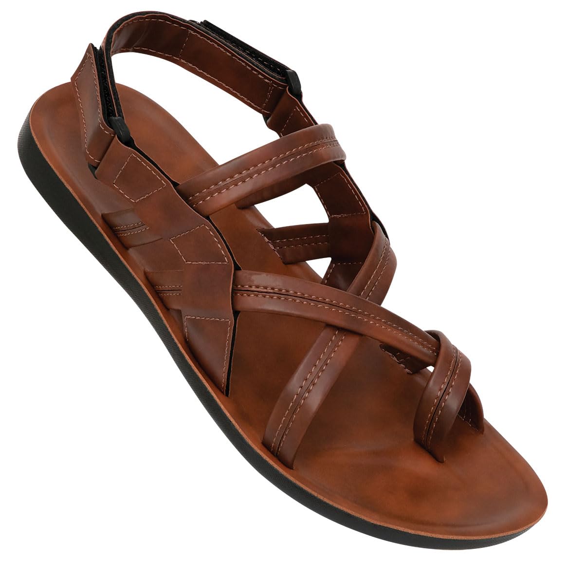 WALKAROO 13512 Mens Stylish Sandals For Casual wear and Regular use - Tan (B0CM5Z46T5) Amazon Price History, Amazon Price Tracker