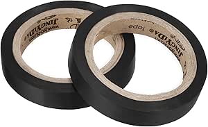 4 Rolls Finishing Tape For Tennis/Badminton Rackets - PVC Grip Wrap Tape, 0.39" X 11 Yards Per Roll