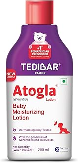 Atogla Baby Lotion 200ml from Tedibar Family | No. 1* Pediatrician prescribed Moisturising Lotion- By Torrent Pharma