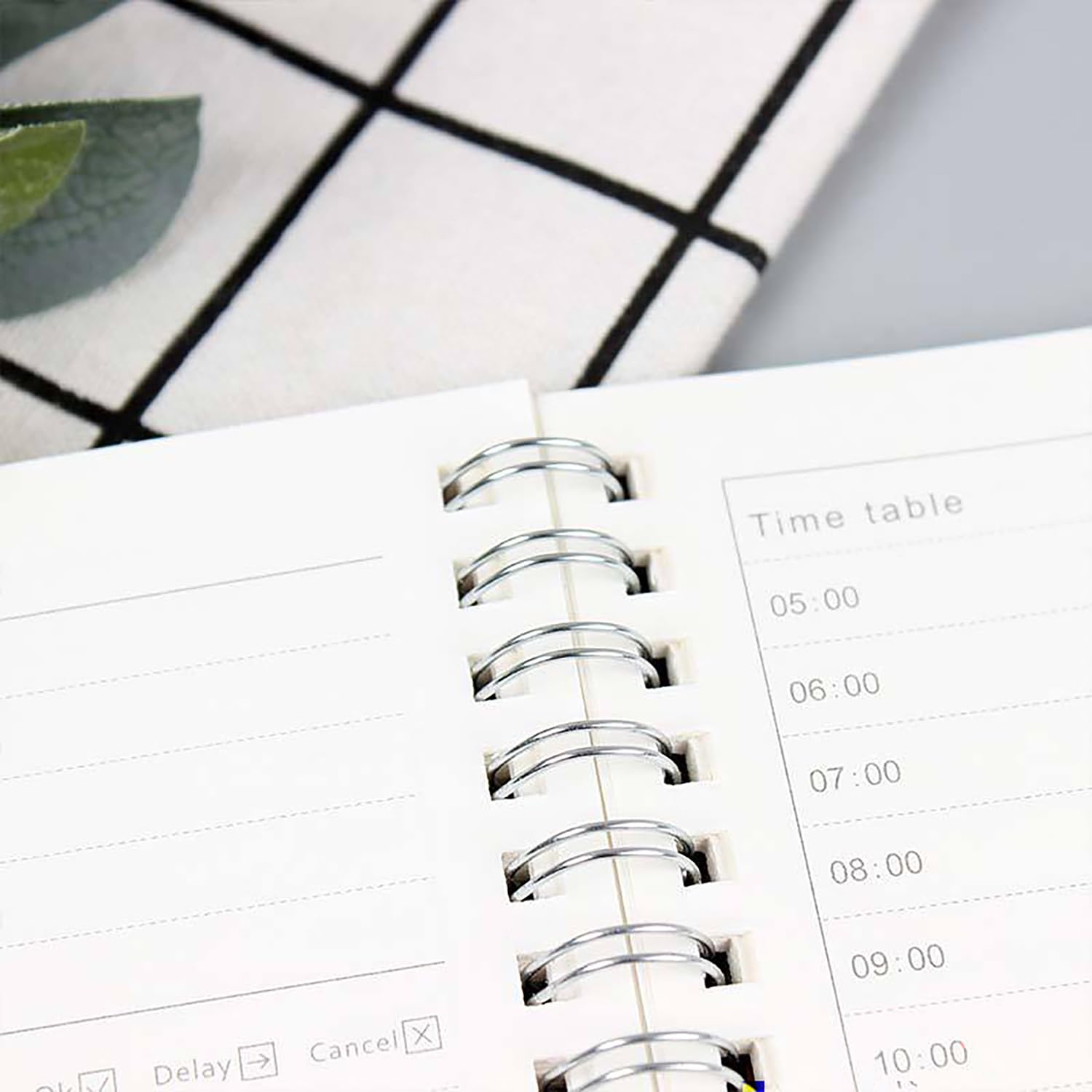 Amazon | 仕事メモ帳 時間管理ノート 勉強計画ノート スパイラル製本