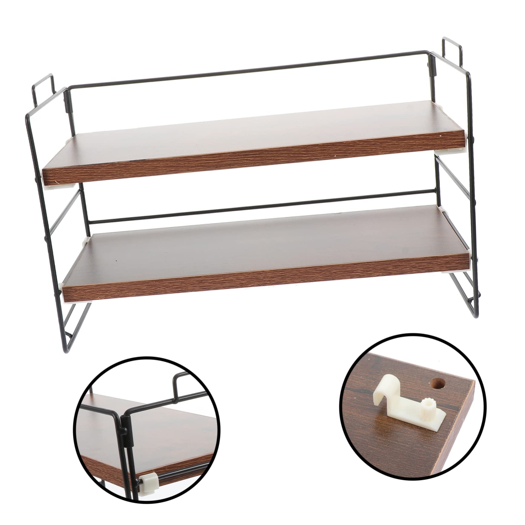 SEWACC Étagère De Rangement Simple Pour Bureau Maison Et Organisation De Documents Cosmétiques Et Articles Divers
